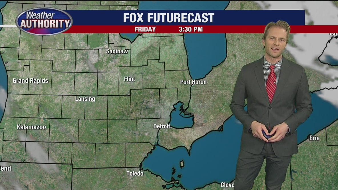 A bit warmer Friday
